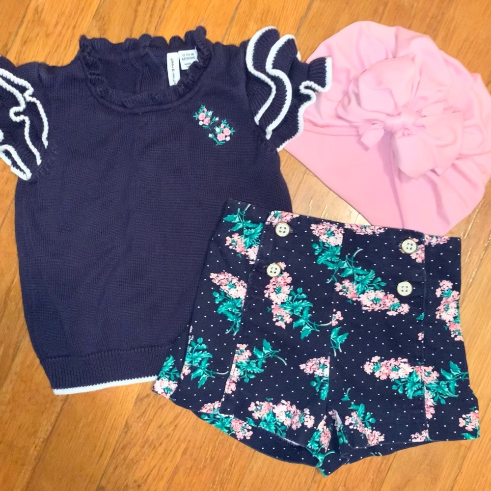 Janie and Jack 12-18 month set